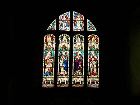 Exbourne - Example of Stained Glass